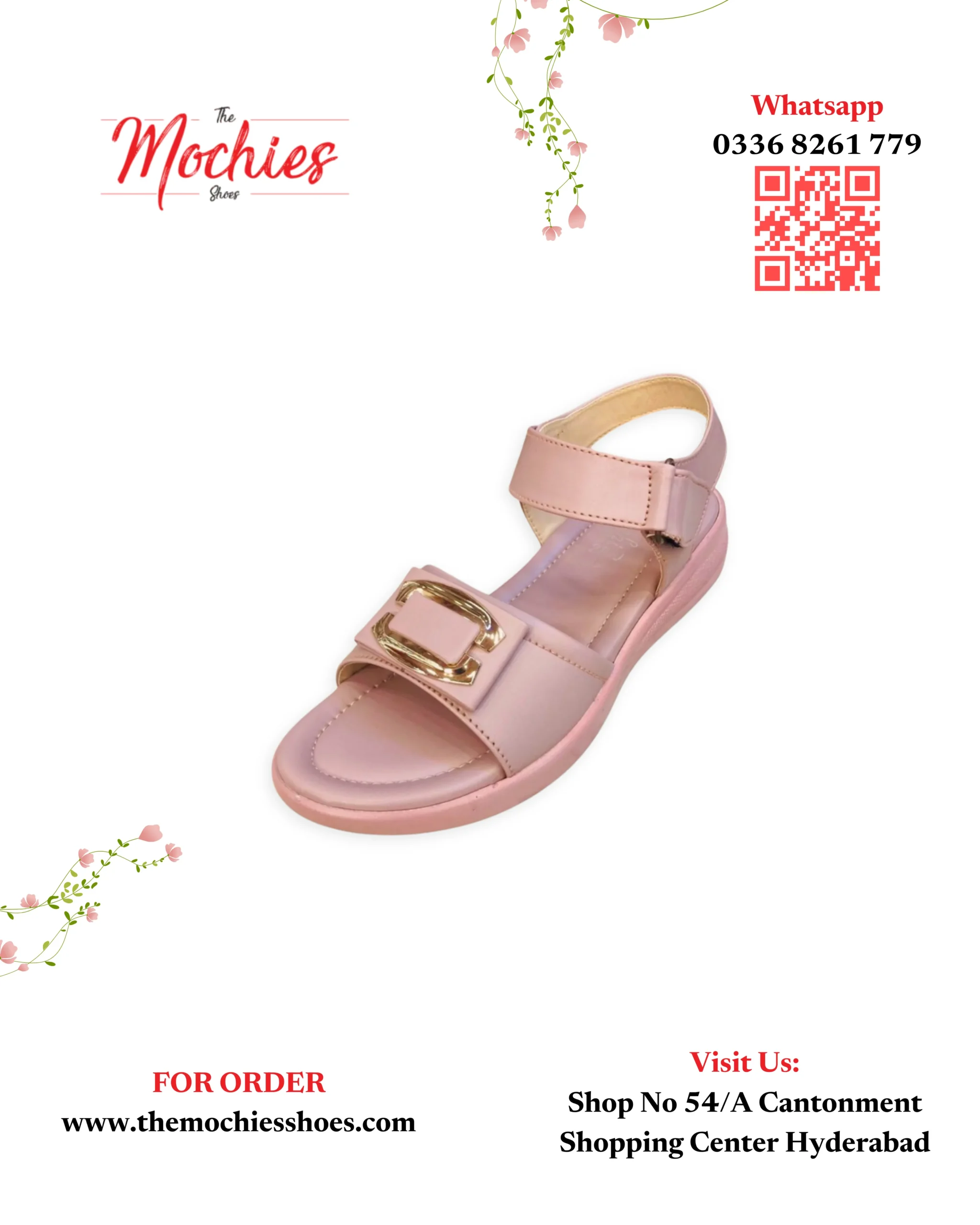 Trendy ladies wedge sandals with ankle strap and soft sole