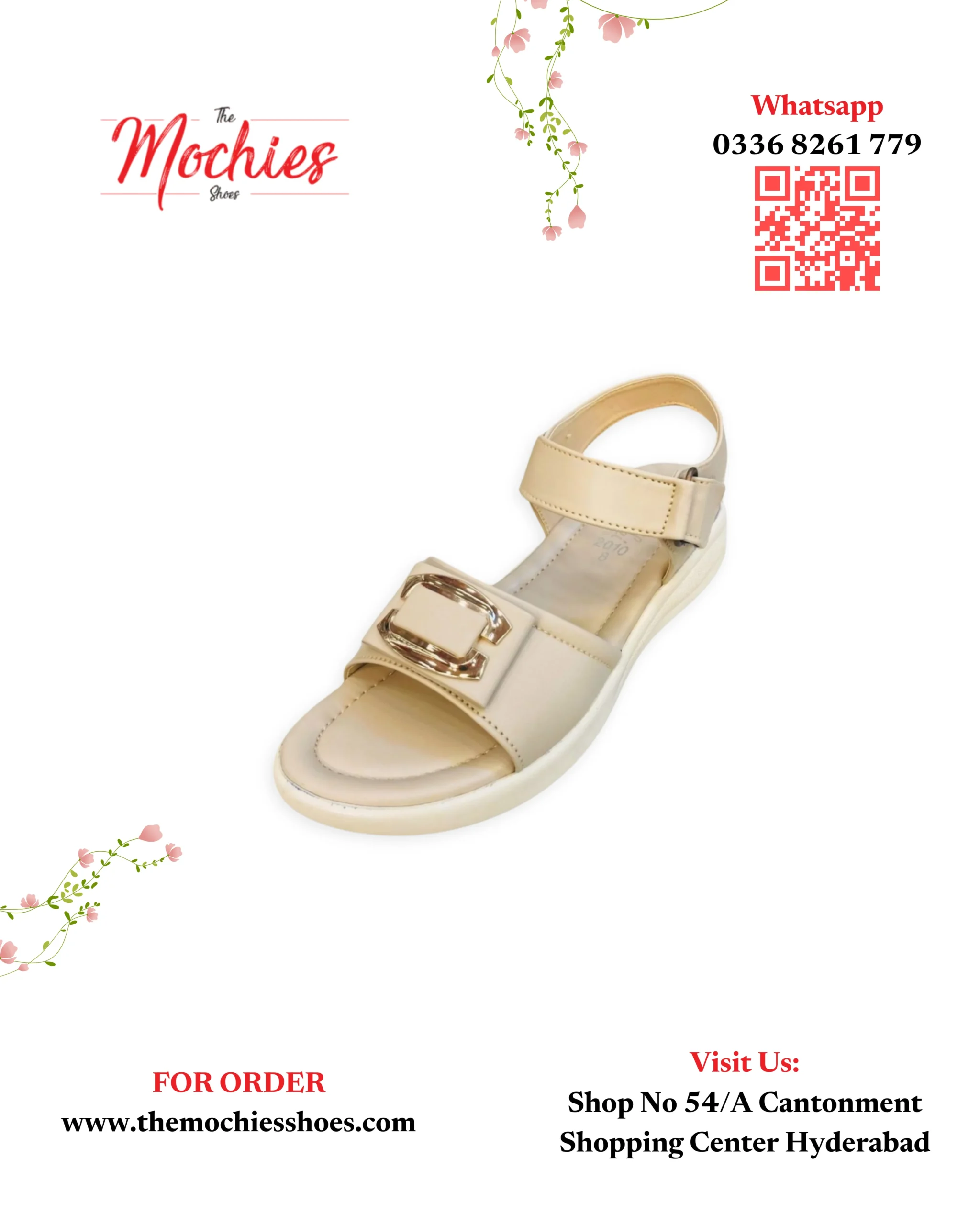 Trendy ladies wedge sandals with ankle strap and soft sole
