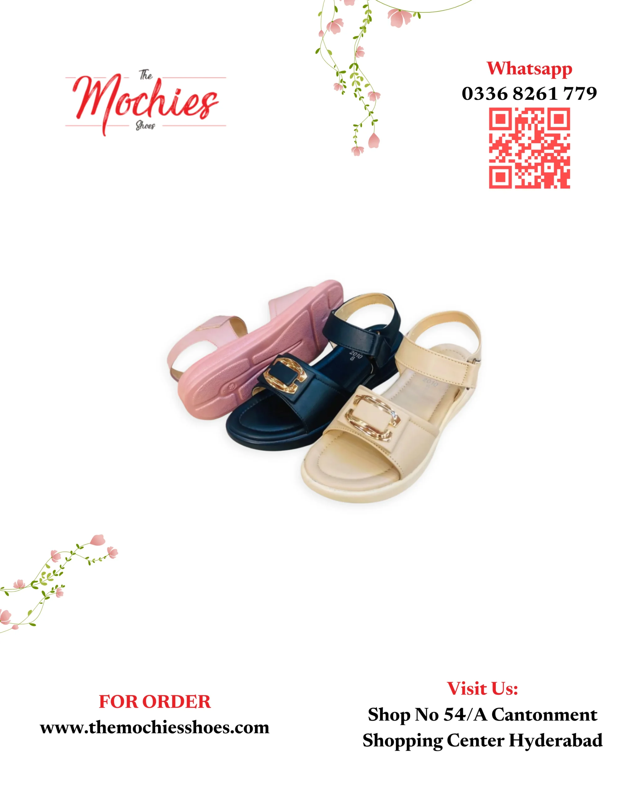 Trendy ladies wedge sandals with ankle strap and soft sole