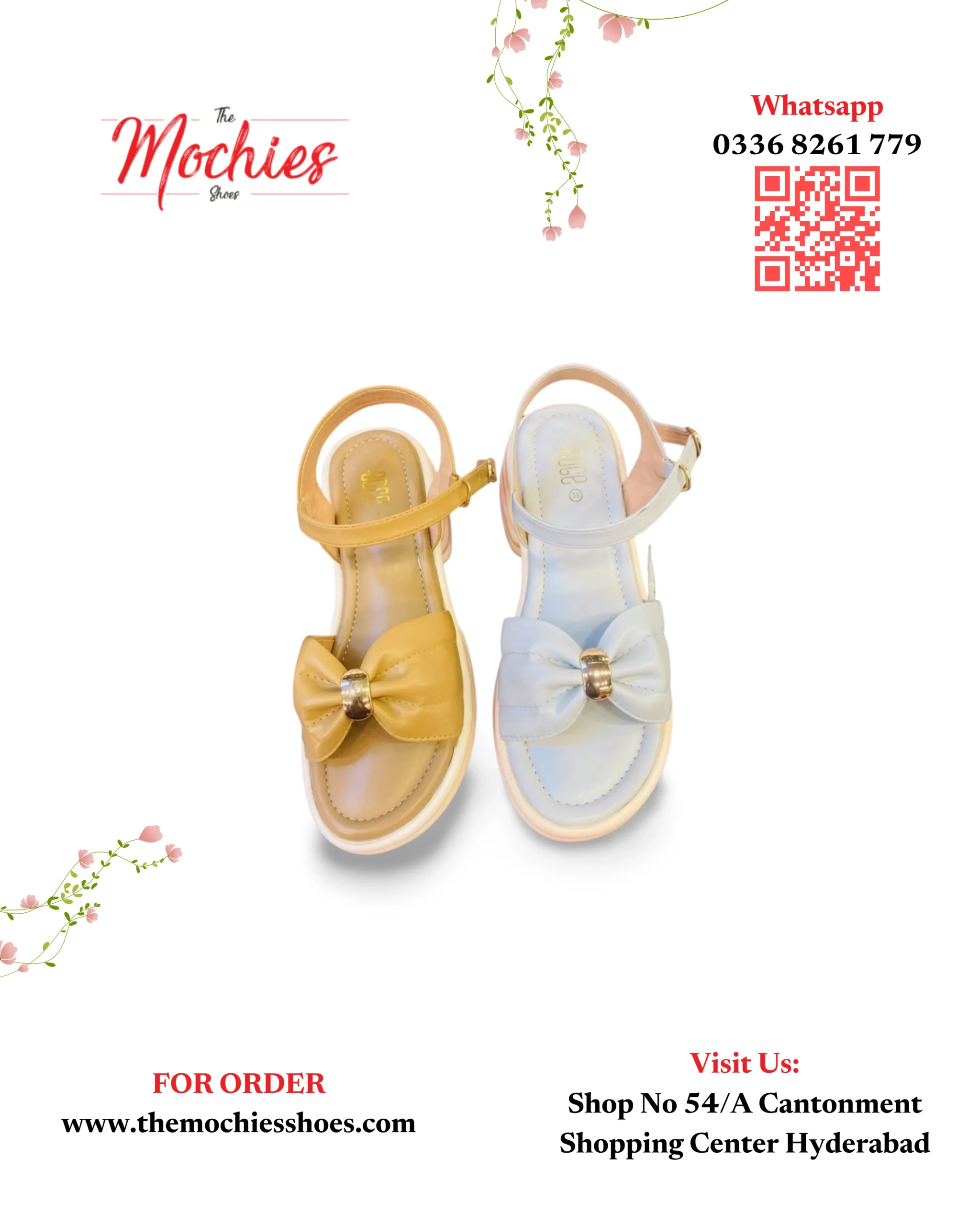 Elegant Bow-Knot Platform Sandals for Women – The Mochies Shoes - Image 3