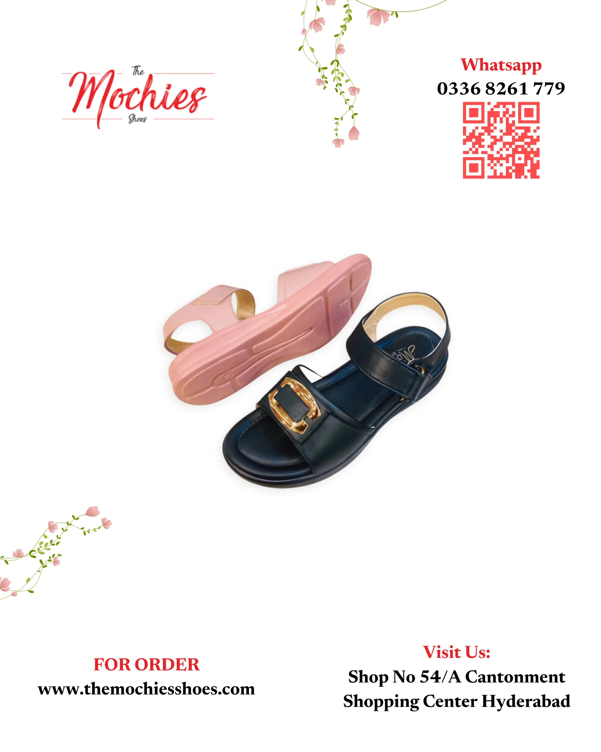 Trendy ladies wedge sandals with ankle strap and soft sole