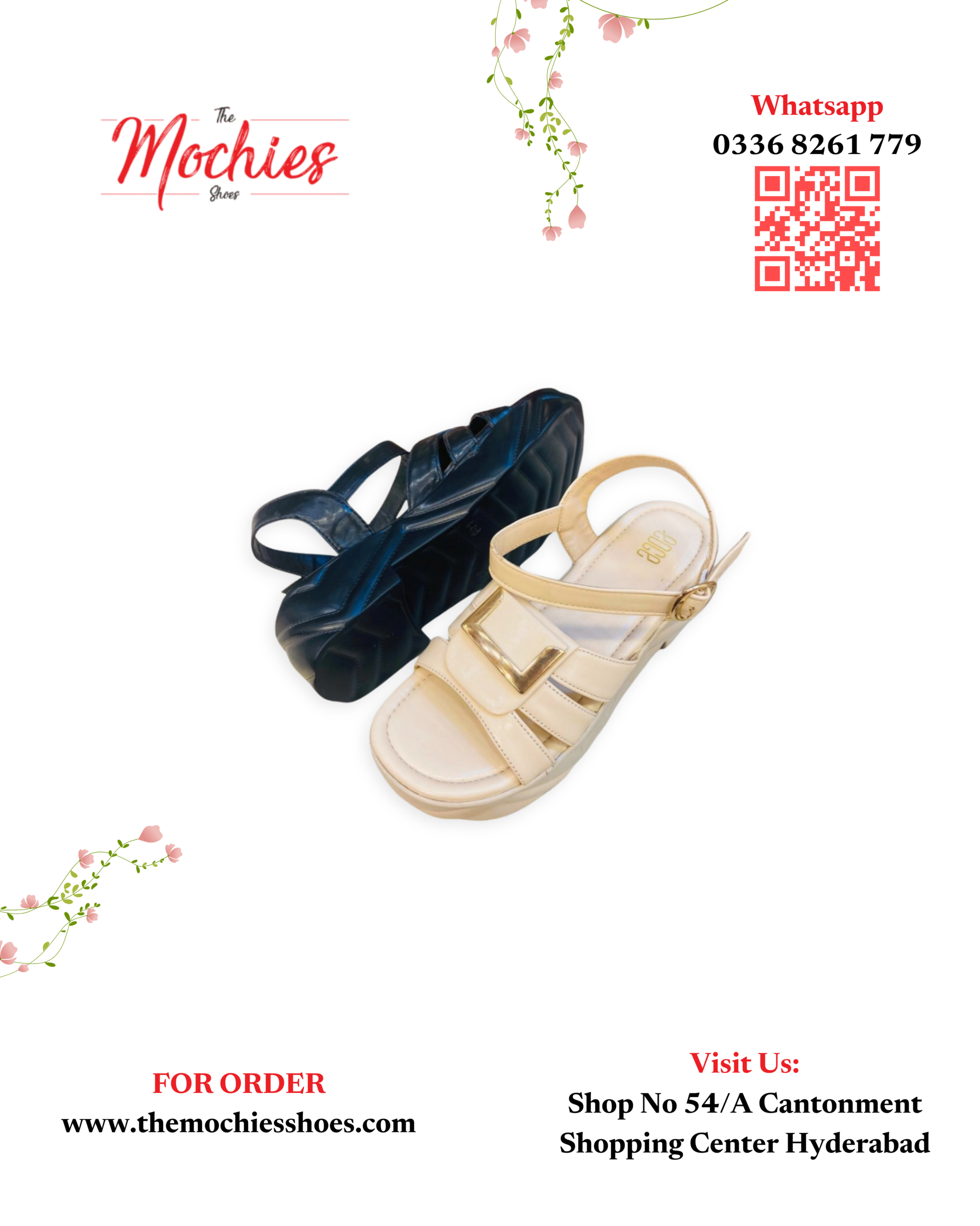 buckle wedge by the mochies shoes