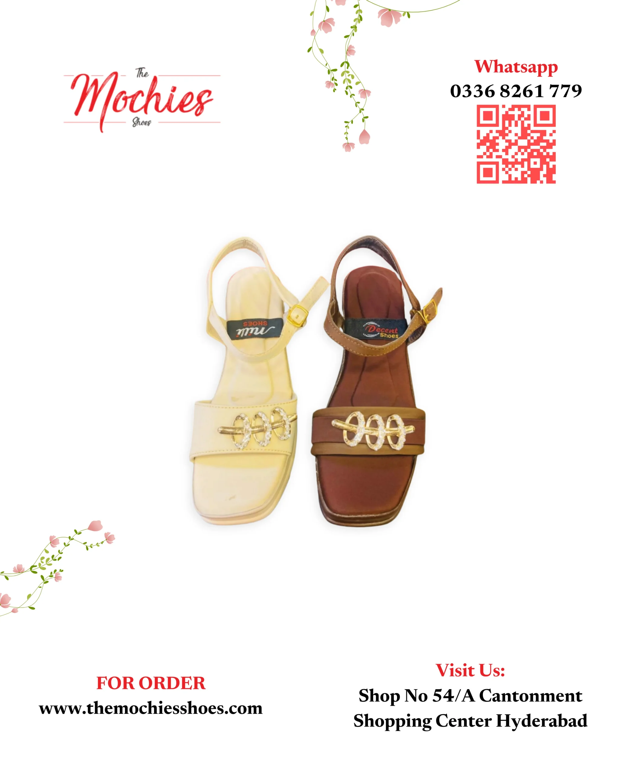 Trendy ladies wedge sandals with ankle strap and soft sole